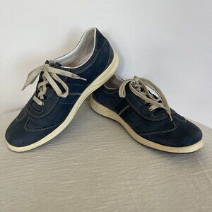 MEPHISTO RunOFF LEATHER SNEAKERS SIZE 8